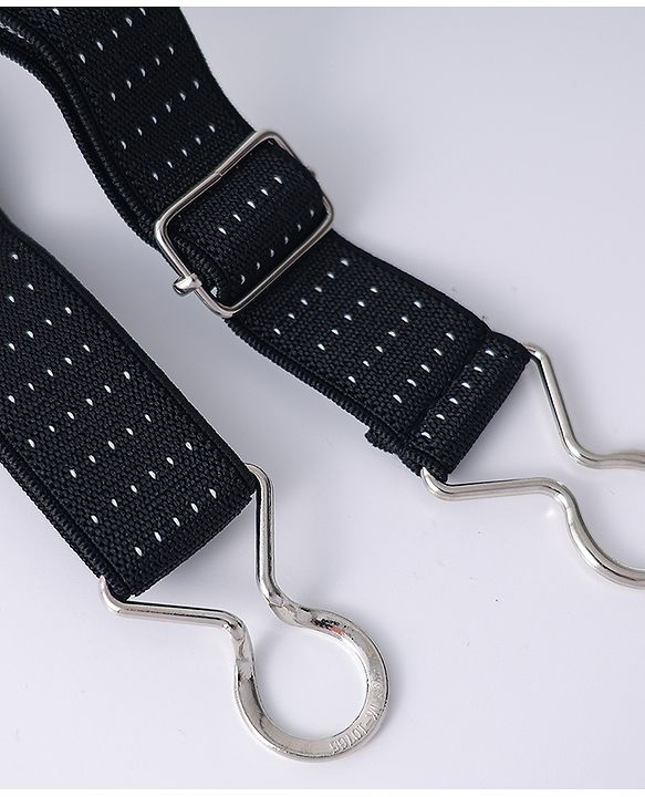 Babyhug Belt With Polka Dot Print - Black