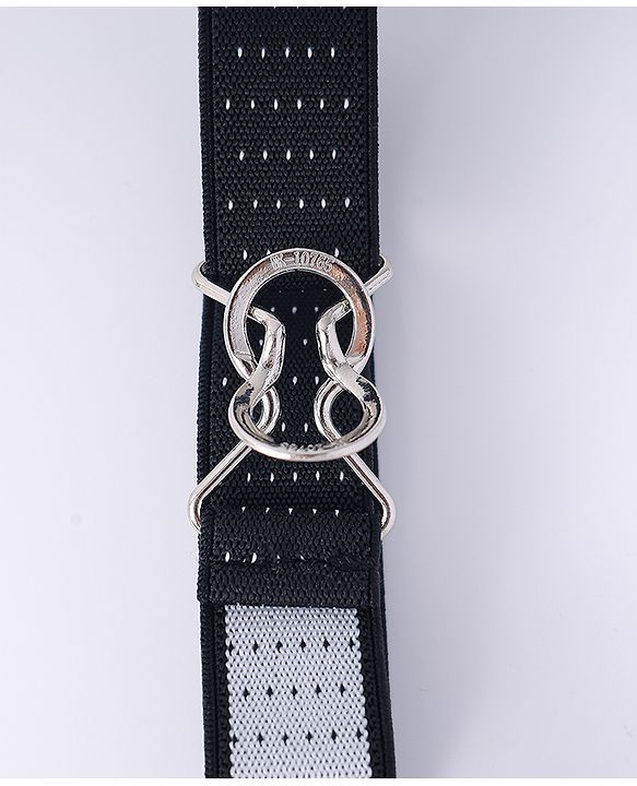 Babyhug Belt With Polka Dot Print - Black