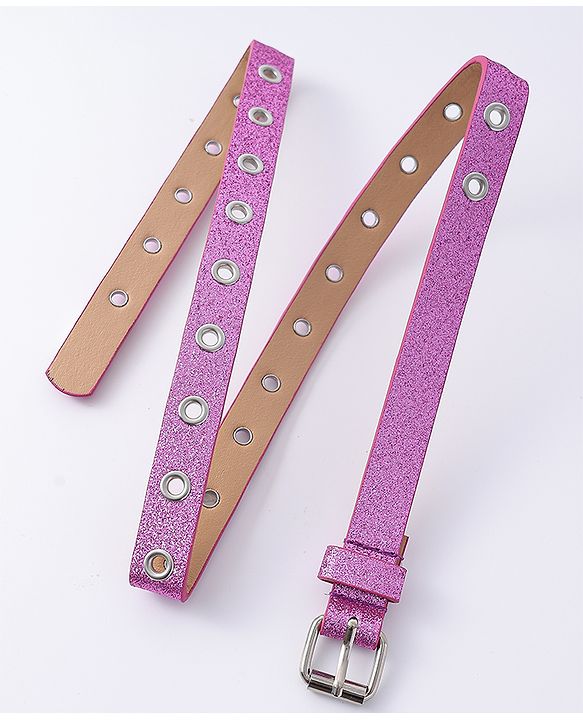 Pine Kids Free Size Glitter Belt - Pink