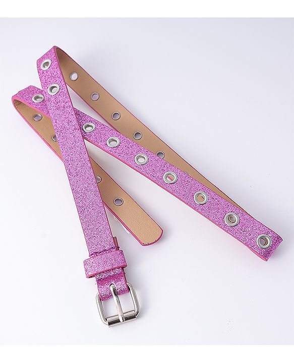 Pine Kids Free Size Glitter Belt - Pink