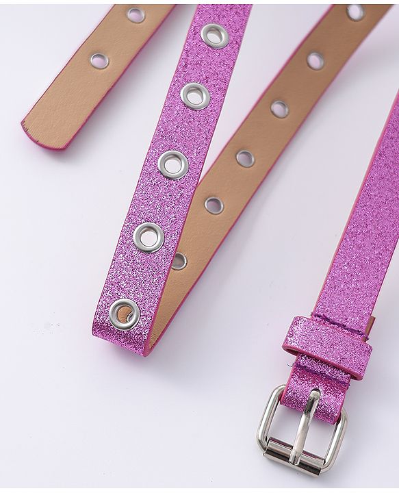Pine Kids Free Size Glitter Belt - Pink