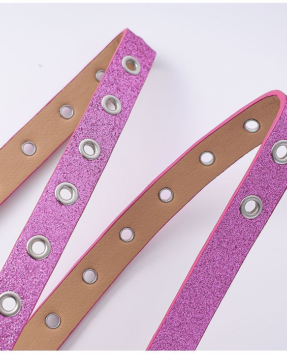 Pine Kids Free Size Glitter Belt - Pink