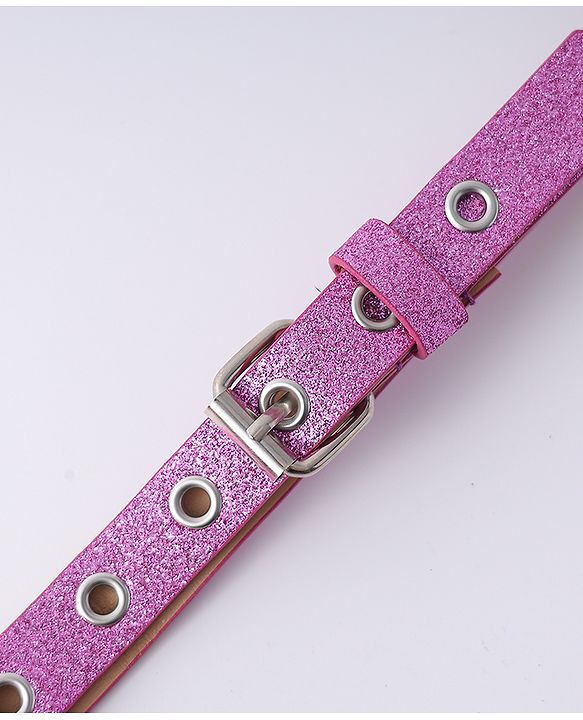 Pine Kids Free Size Glitter Belt - Pink