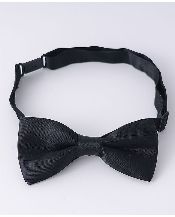 Pine Kids Free Size Bow & Suspender Set - Black & Brown