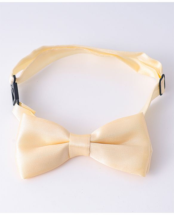 Pine Kids Free Size Bow & Suspender Set - Khaki & Brown