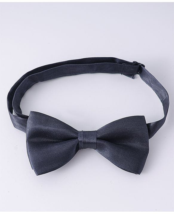 Pine Kids Free Size Bow & Suspender Set - Navy Blue