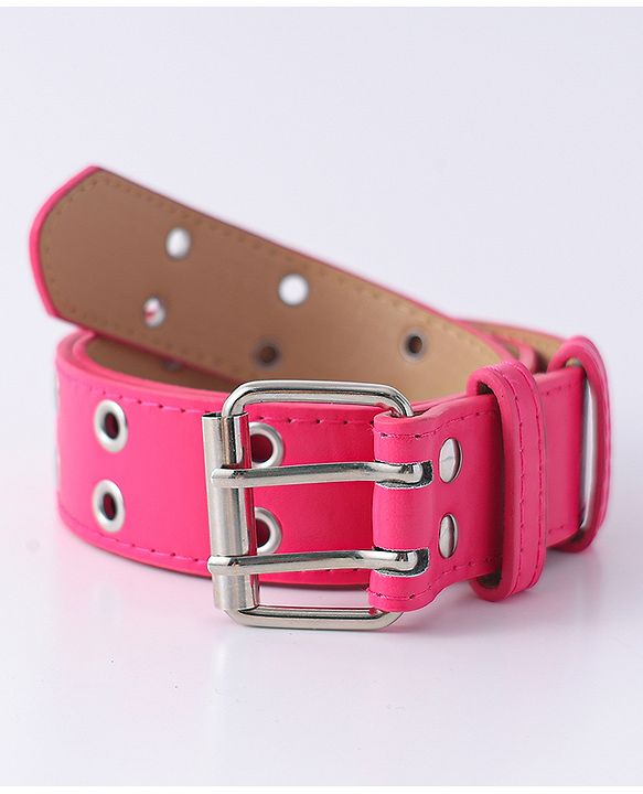 Pine Kids Free Size Belts - Dark Pink