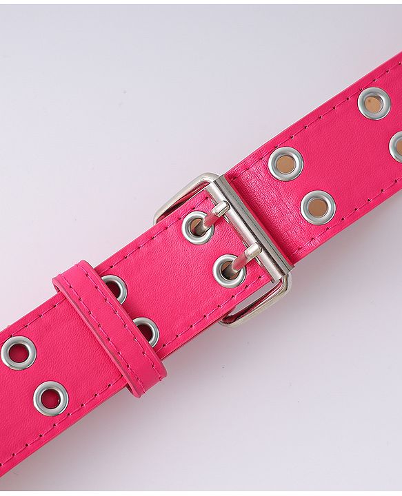 Pine Kids Free Size Belts - Dark Pink