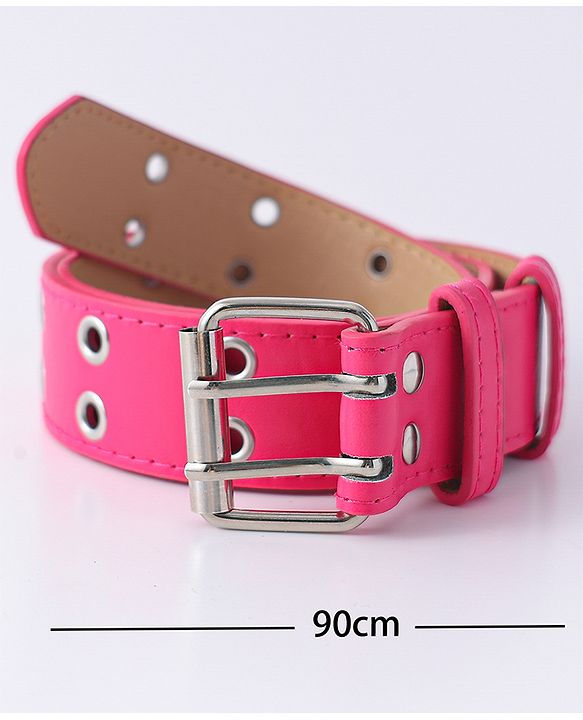 Pine Kids Free Size Belts - Dark Pink