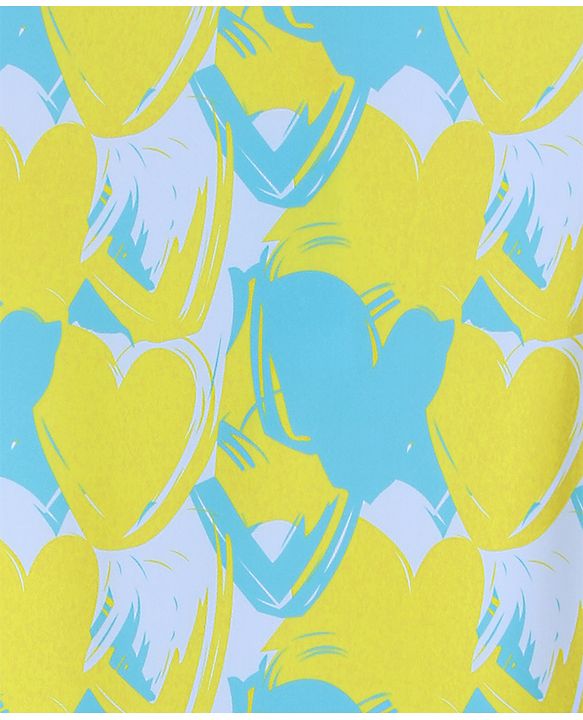 Babyhug Full Sleeves Legged Swimsuit With Abstract Print - Yellow