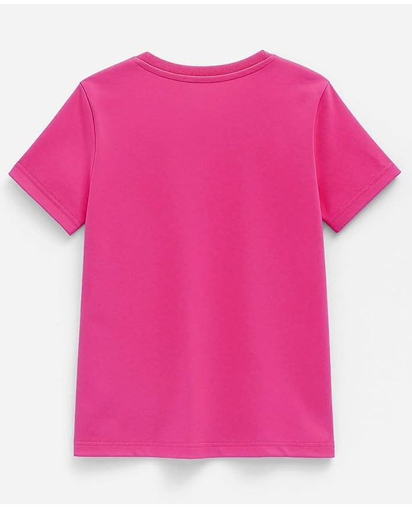 Pine Kids Cotton Knit Half Sleeves T-Shirts with Text Print Pack of 3 - Navy Blue Pink & Green