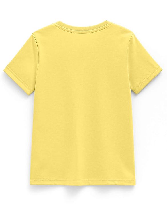 Pine Kids Cotton Knit Half Sleeves T-Shirts with Text Print Pack of 3 - Yellow Red & Purple