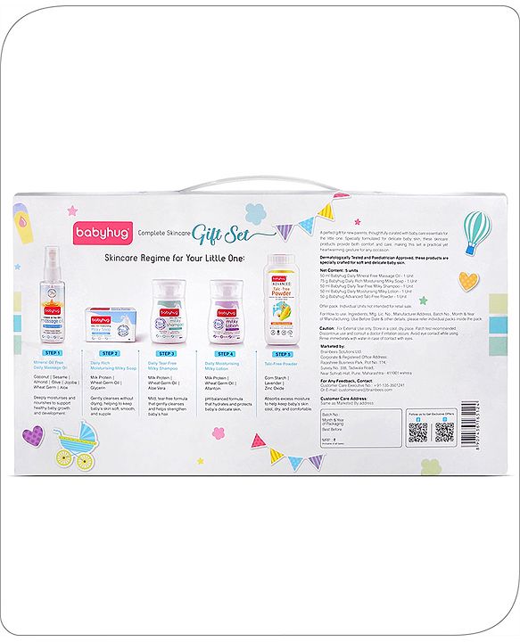 Babyhug Milk Protein Box of Happiness Gift Set - Pack of 5