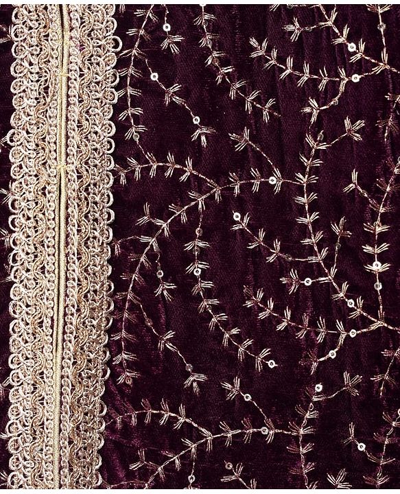 Babyhug Woven Three Fourth Sleeves Choli with Lehenga and Dupatta Set With Floral Sequin & Embroidery with Lace Detailing - Wine & Pink