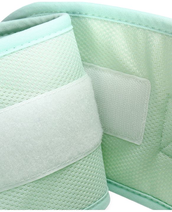 Babyhug Snuggle Bloom 8 in 1 Baby Carrier with Hip Seat - Sea Green| Ideal for Carrying 3.6-15 kg Babies Aged 5-36 months| Optimal Weight Distribution| Adjustable Safety Buckle| Breathable Fabric