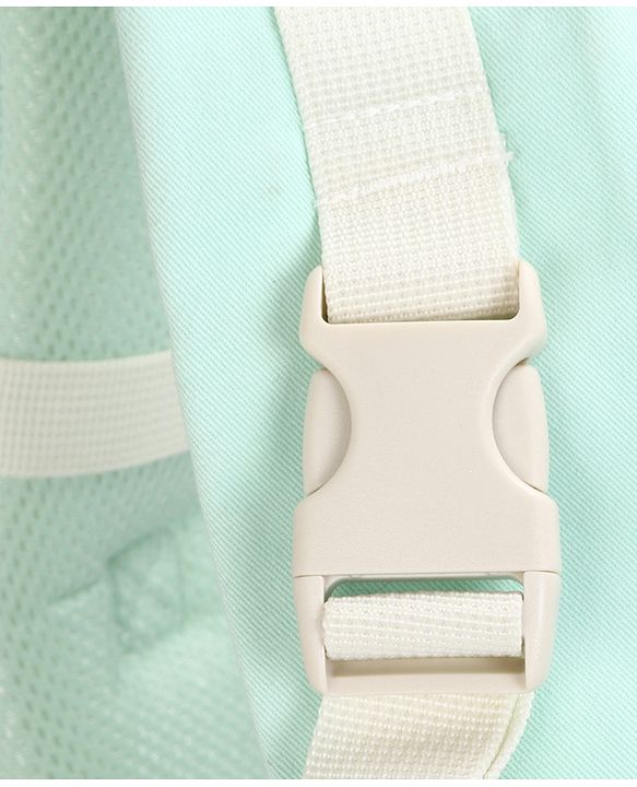Babyhug Snuggle Bloom 8 in 1 Baby Carrier with Hip Seat - Sea Green| Ideal for Carrying 3.6-15 kg Babies Aged 5-36 months| Optimal Weight Distribution| Adjustable Safety Buckle| Breathable Fabric