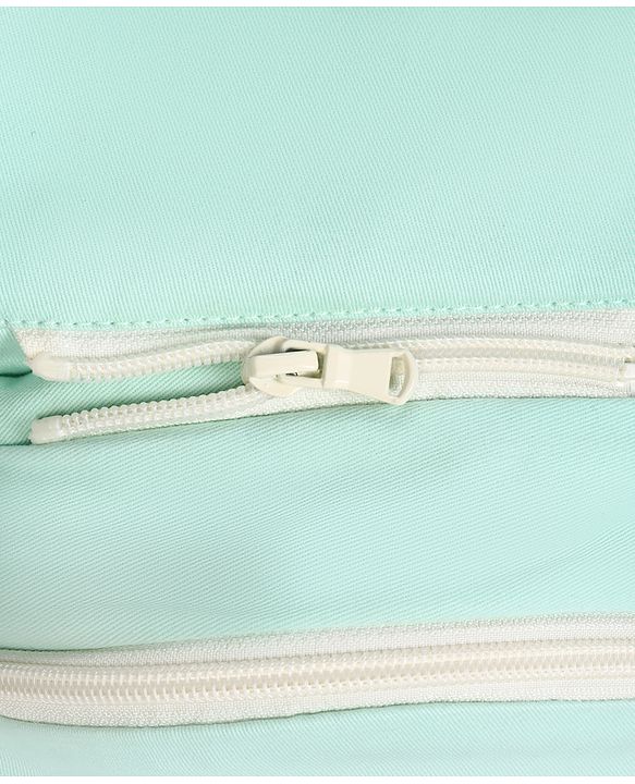 Babyhug Snuggle Bloom 8 in 1 Baby Carrier with Hip Seat - Sea Green| Ideal for Carrying 3.6-15 kg Babies Aged 5-36 months| Optimal Weight Distribution| Adjustable Safety Buckle| Breathable Fabric