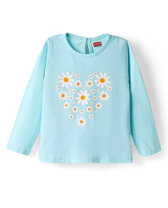 Babyhug 100% Cotton Knit Full Sleeves T-Shirts with Text Print Pack of 5 - Multicolor