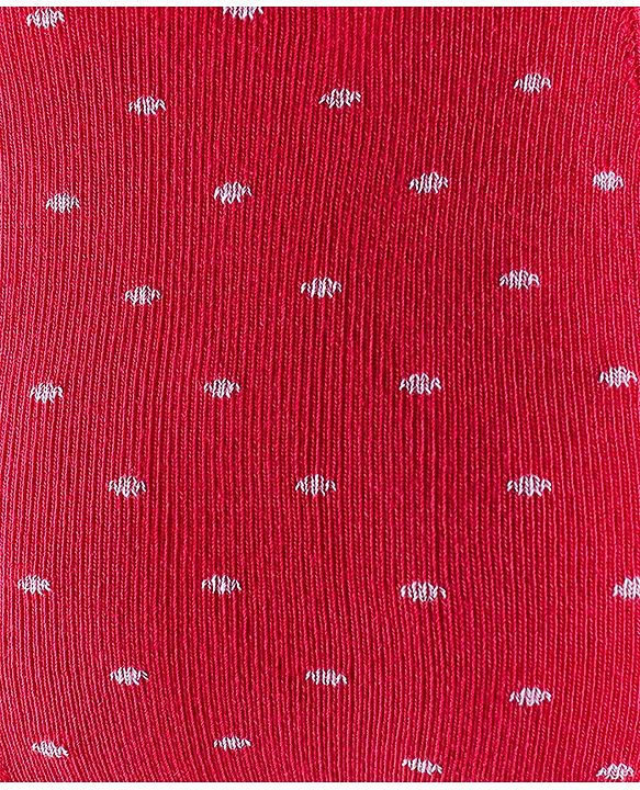 Pine Kids Knit Printed Tights - Navy Blue
