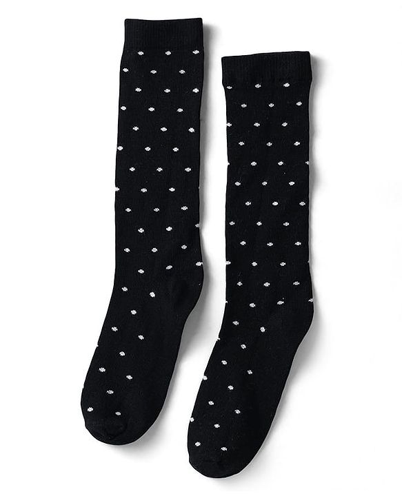 Pine Kids Knit Set of Socks with Polka Dot Design Pack Of 3 (Colour May Vary)