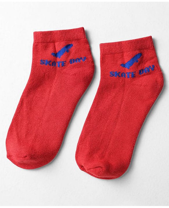 Pine Kids Cotton Knit Ankle Length Designed Sock Pack Of 7 (Colour May Vary)