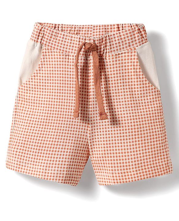 Babyhug Single Jersey Knit Half Sleeves T-Shirt & Short Set With Vehicle Print - White