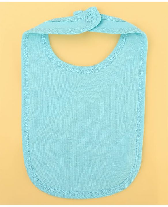 Babyhug 100% Cotton Baby Gift Set Pack of 7 - White & Light Blue