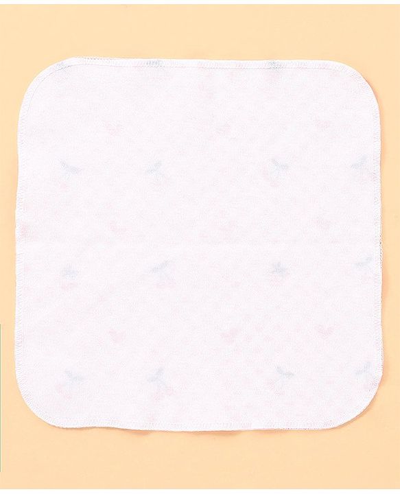 Babyhug 100% Cotton Baby Gift Set with Polka Dots & Fruit Print Set of 7 - Pink