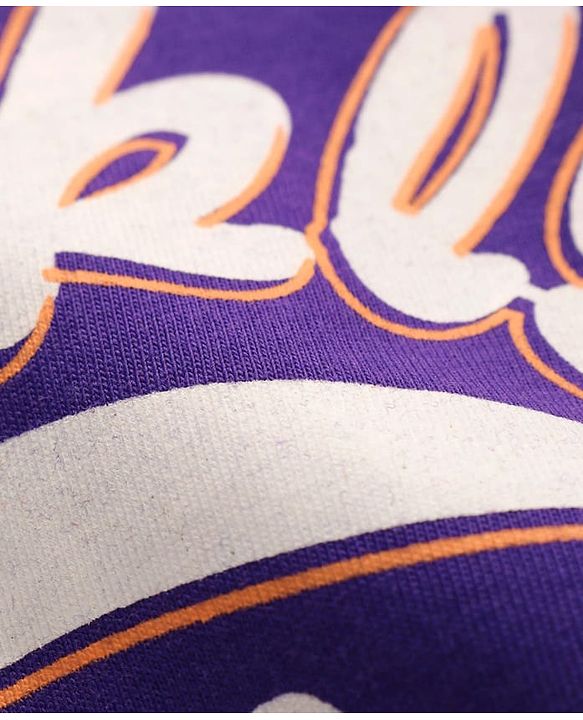 Pine Kids Cotton Knit Half Sleeves T-Shirt With New York Print - Purple