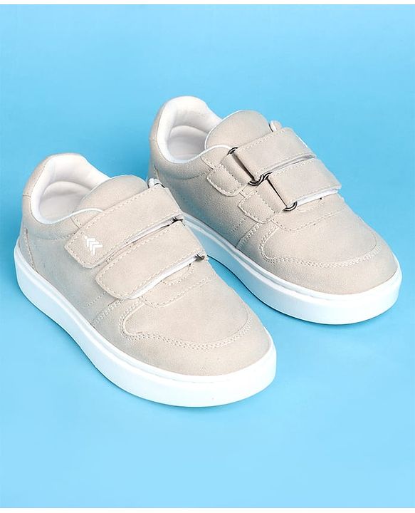 Pine Kids Velcro Closure Casual Shoes - Grey