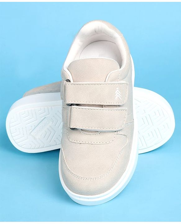 Pine Kids Velcro Closure Casual Shoes - Grey