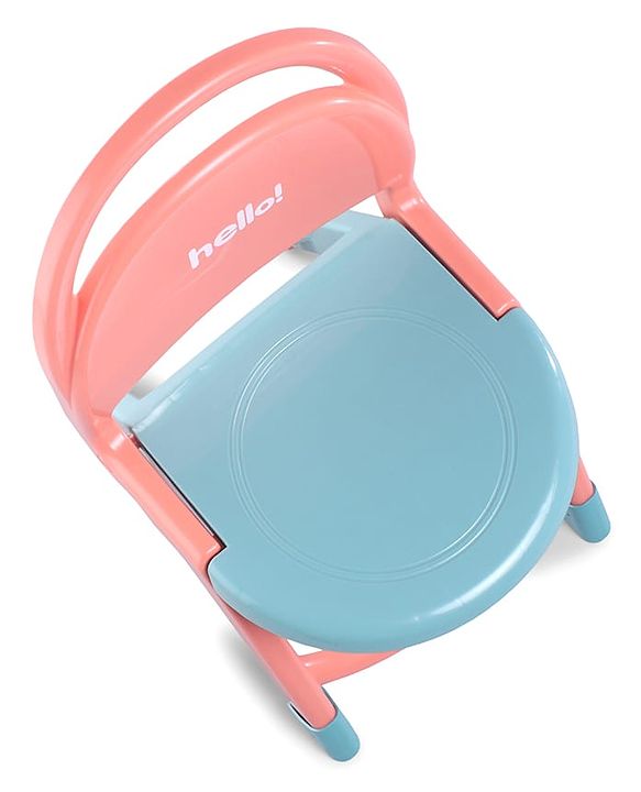 Babyhug Hello Kids Portable Non-Slip Folding Chair - Red