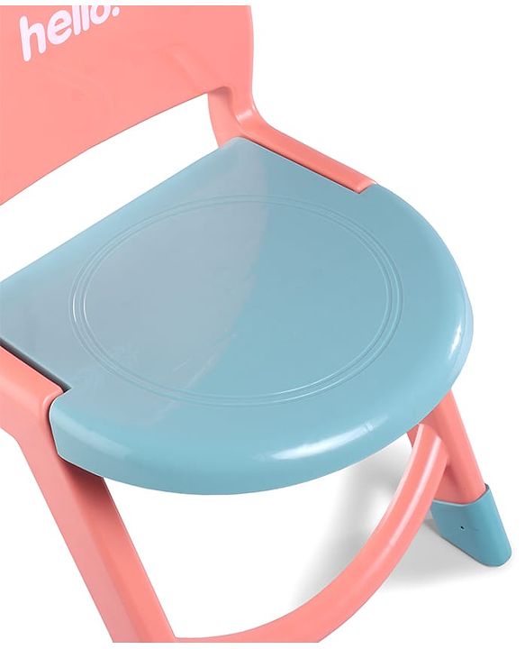 Babyhug Hello Kids Portable Non-Slip Folding Chair - Red