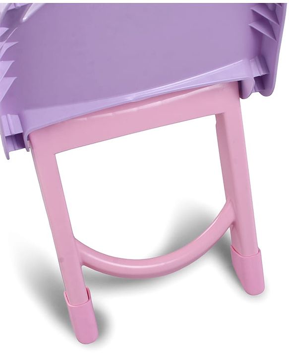 Babyhug Hello Kids Portable Non-Slip Folding Chair - Red