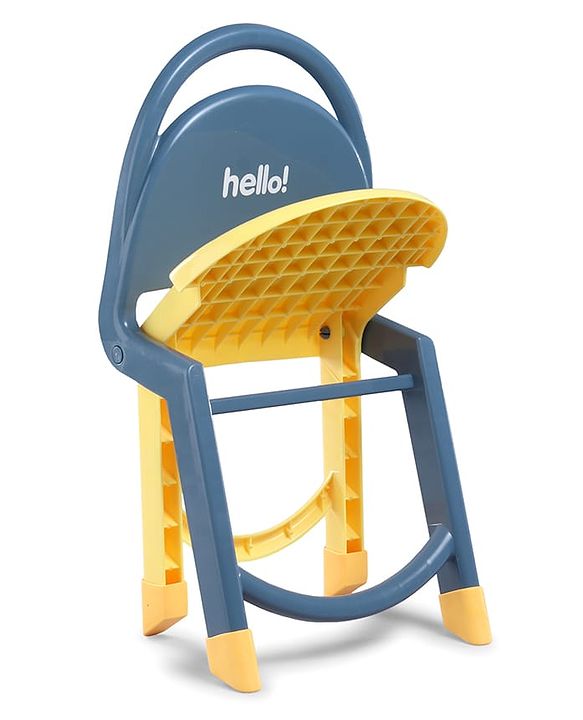 Babyhug Hello Kids Portable Non-Slip Folding Chair - Red