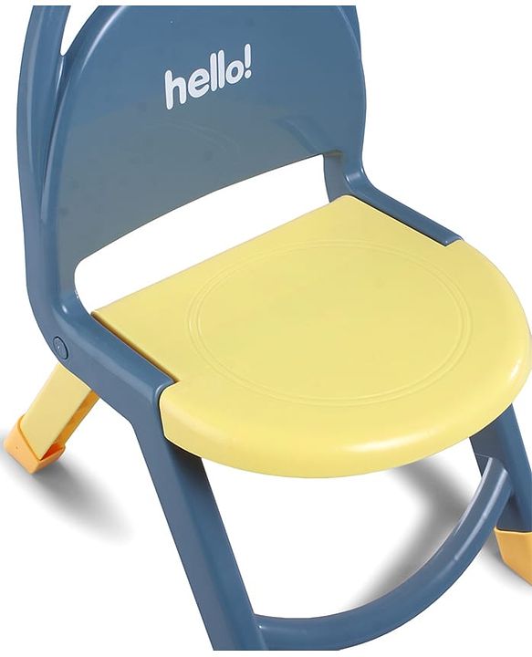 Babyhug Hello Kids Portable Non-Slip Folding Chair - Red