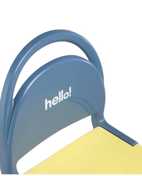 Babyhug Hello Kids Portable Non-Slip Folding Chair - Red