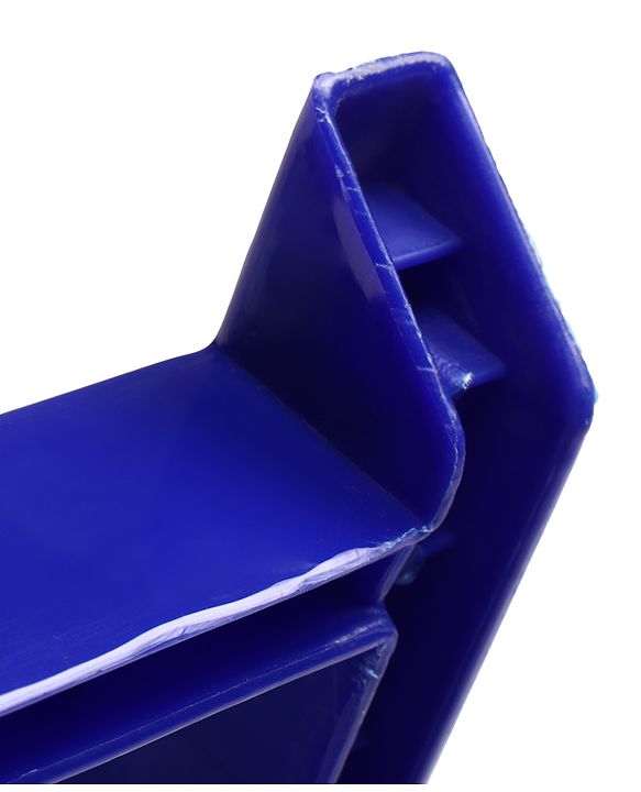 Babyhug Kids Portable Non-Slip Folding Chair| Light Weight & Portable| Ideal for Indoor & Outdoor| Home & Classroom Use| Comfortable Back Rest - Blue