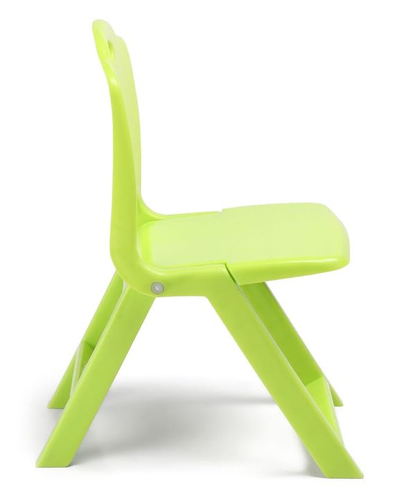 Babyhug Kids Portable Non-Slip Folding Chair| Light Weight & Portable| Ideal for Indoor & Outdoor| Home & Classroom Use| Comfortable Back Rest - Blue