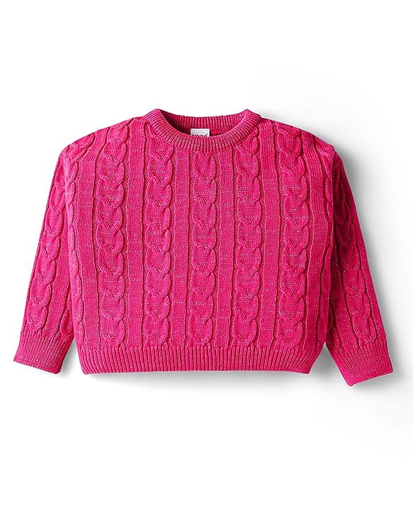Winter Wear Sweater cable Knit  top & Pant Co-ord Set