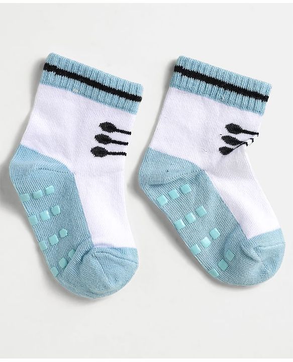 Cute Walk by Babyhug Knit Antibacterial Ankle Length Anti Skid Socks With Shoes Design Pack Of 3 - Red White & Cream