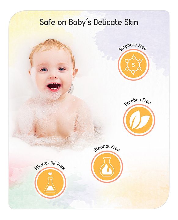 Babyhug Hydrating Bathing Bars with 99% Pure Glycerin & Coconut Oil 75 g -Pack of 4