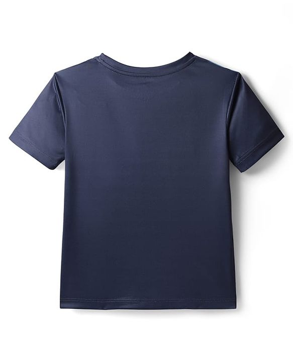 Pine Active Half Sleeves T-Shirt with Abstract Print - Grey