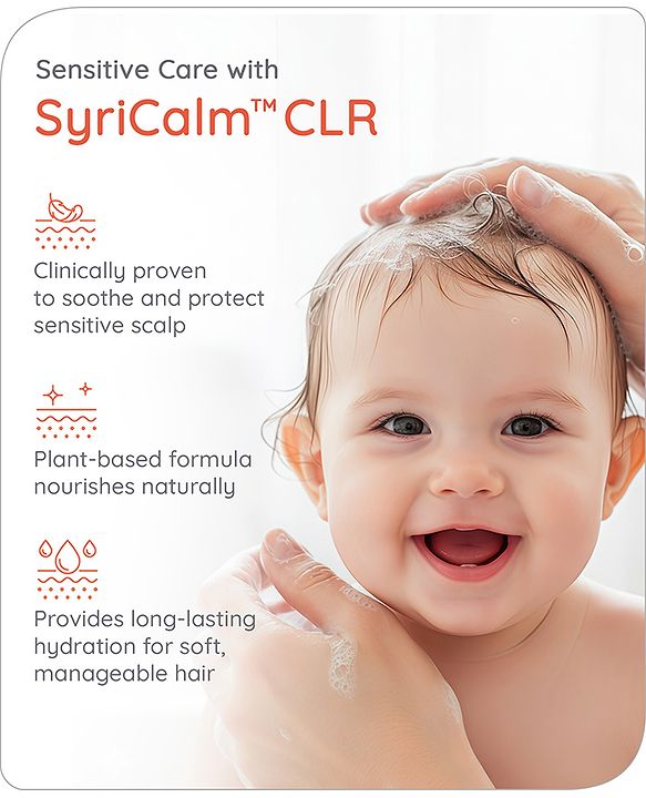 Babyhug Pro Sensitive pH 5.5 Peach Milk Shampoo - 100 ml | No Tears | Mild Cleansing | Soft & Shiny Hair | Easy Rinse Off | Safe Hypoallergenic Formula | Paediatrician & Dermatologist Tested | 0+ m
