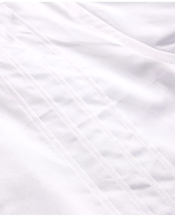 Pine Kids Cotton Woven Full Sleeves Solid Party Shirt with Attached Bow - White