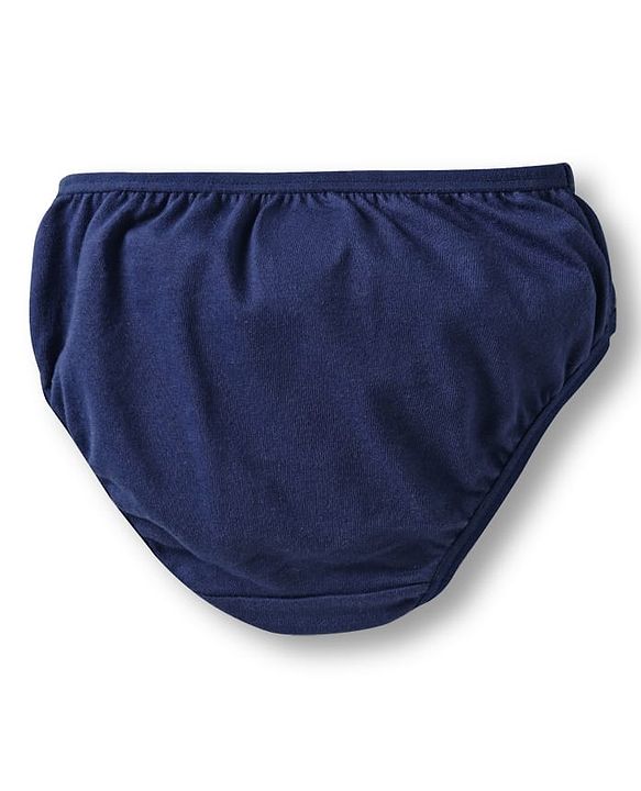 Babyhug 100% Cotton Knit Panties with Floral & Polka Dot Print Pack of 3 - Multicolor