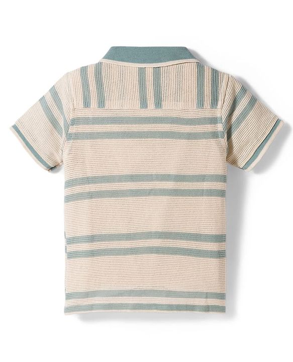 Babyhug Woven Half Sleeves Striped Shirt & Shorts Set with Inner Tee - Multicolor