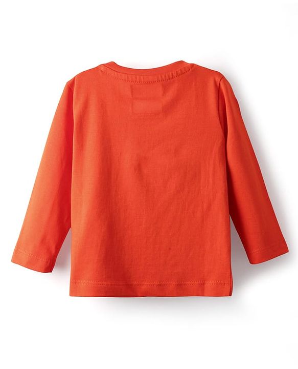 Babyhug Marvel Single Jersey Knit Full Sleeves T-Shirt with Avengers Graphic Pack of 3 - Light Blue White & Orange