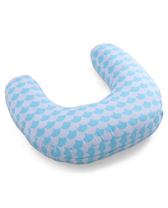 Babyhug 100% Cotton Feeding Pillow  Party Theme  - Pink | Fits upto waist size 36 inches