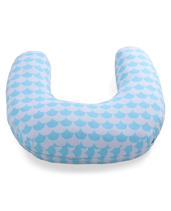 Babyhug 100% Cotton Feeding Pillow  Party Theme  - Pink | Fits upto waist size 36 inches